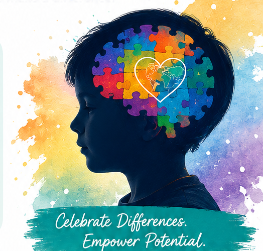 Illustration: celebrate differences, empower potential